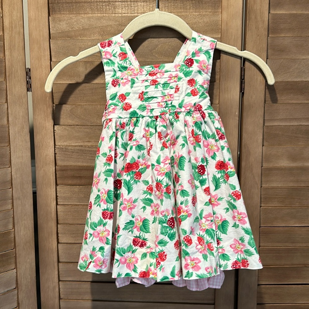 Plum Pudding Infant Girls Dress ~ 18 mos.